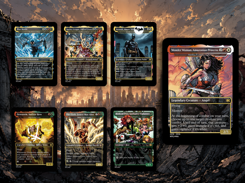 DC Superhero Commander Deck | 120+ Cards | ProTCG
