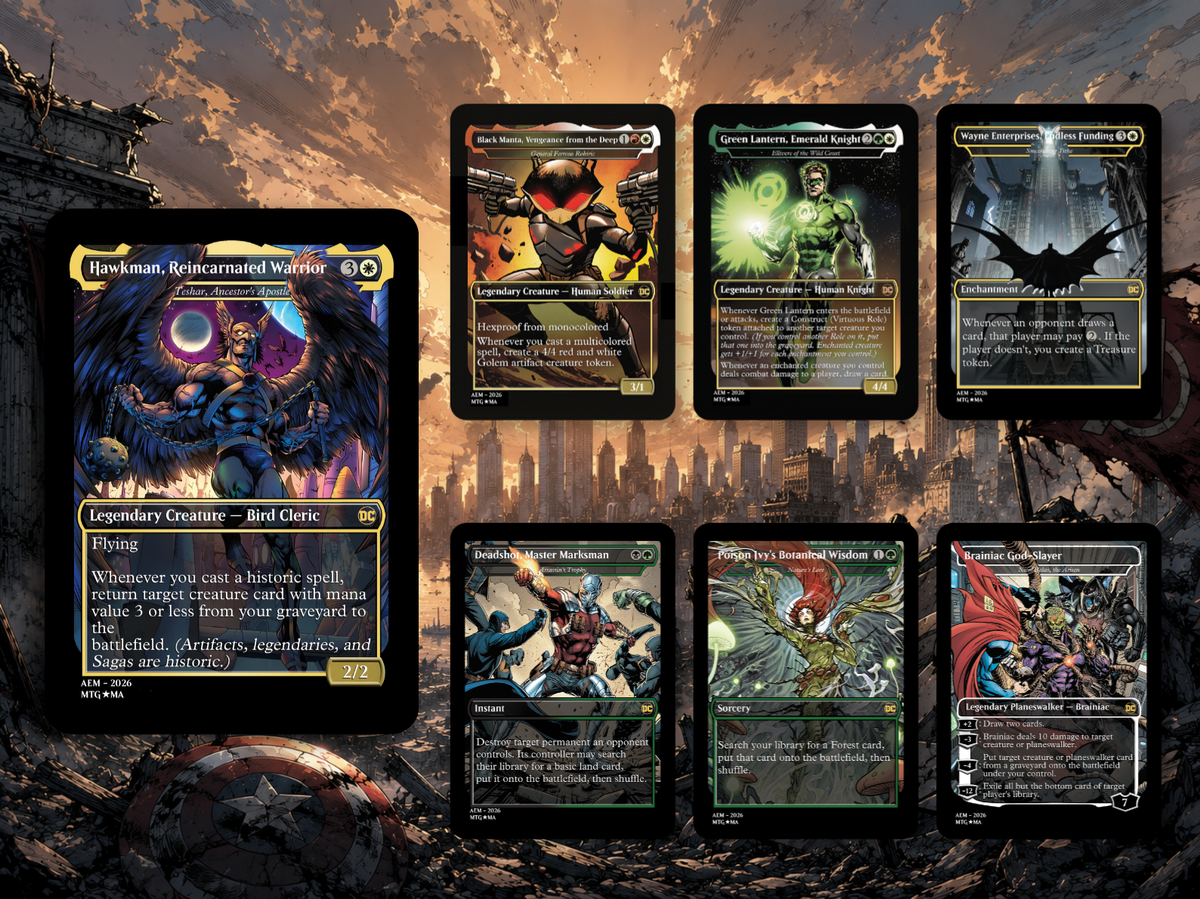 DC Superhero Commander Deck | 120+ Cards | ProTCG