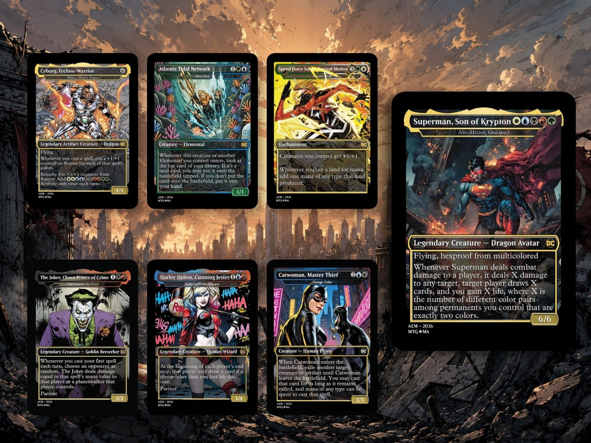 DC Superhero Commander Deck | 120+ Cards | MTGCard
