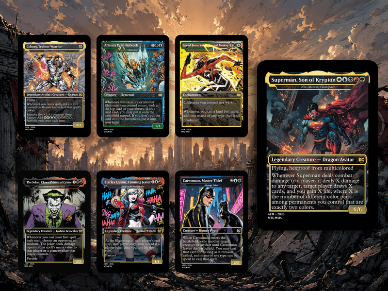 DC Superhero Commander Deck | 120+ Cards | ProTCG