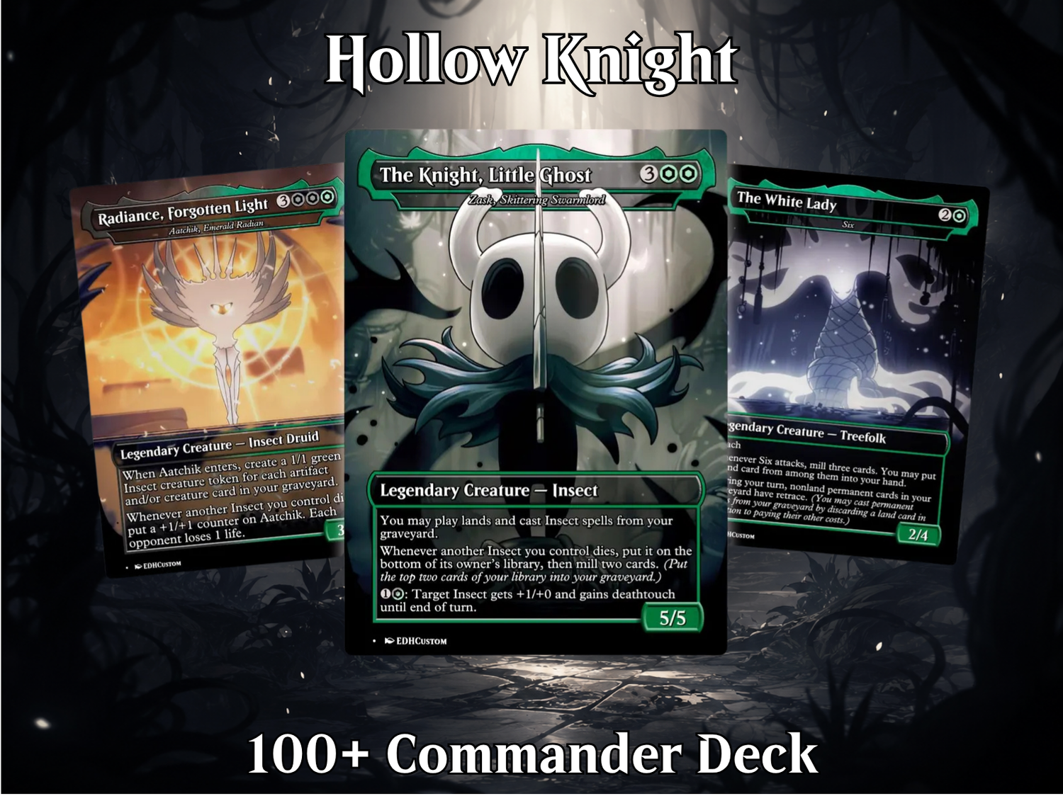 Hollow Knight Inspired Commander Deck | 100-Card MTG Proxy EDH Set | ProTCG