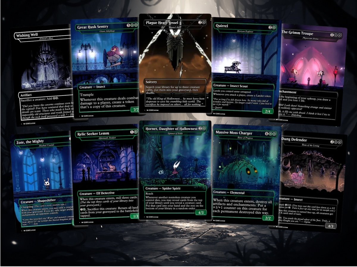Hollow Knight Inspired Commander Deck | 100-Card MTG Proxy EDH Set | ProTCG