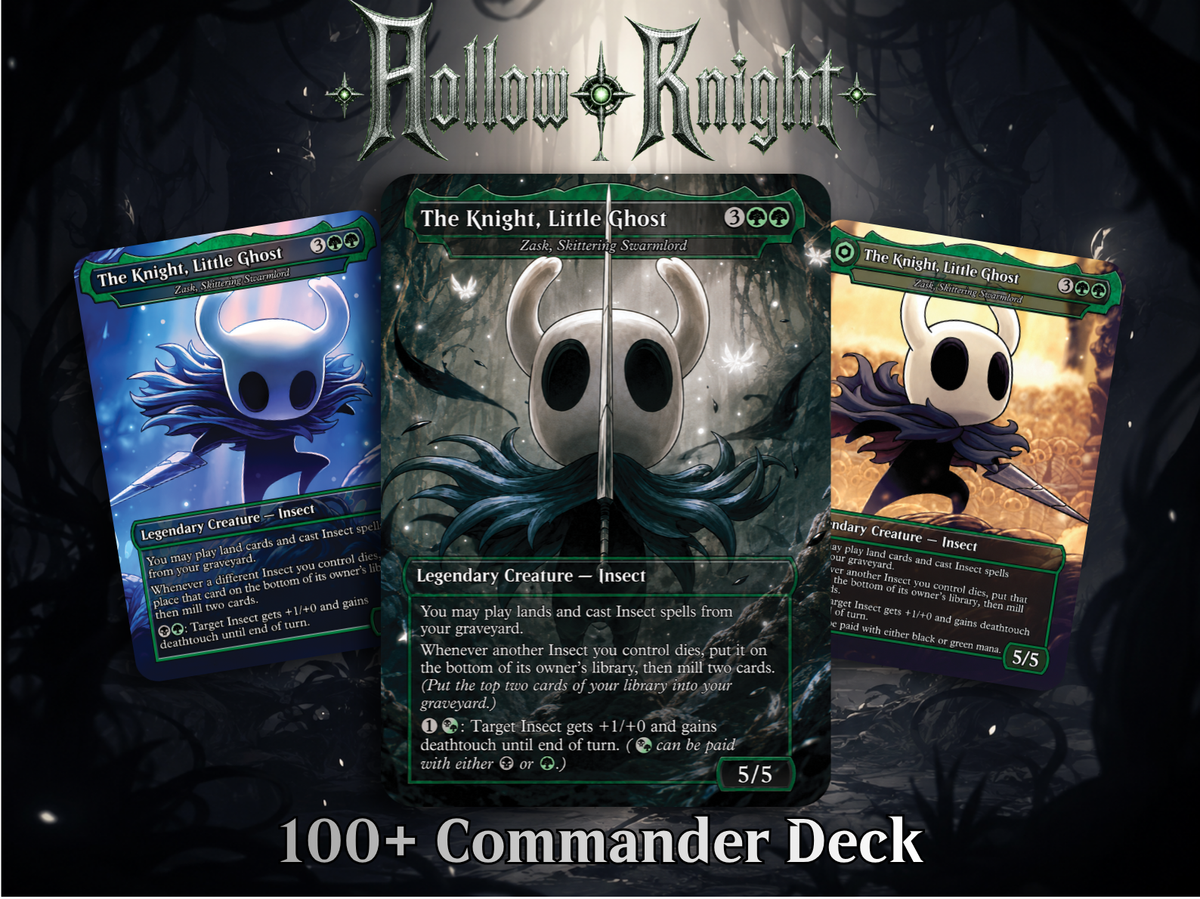 Hollow Knight Inspired Commander Deck | 100-Card MTG Proxy EDH Set | MTGCard