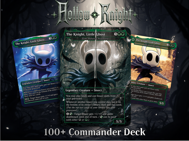 Hollow Knight Inspired Commander Deck | 100-Card MTG Proxy EDH Set | MTGCard