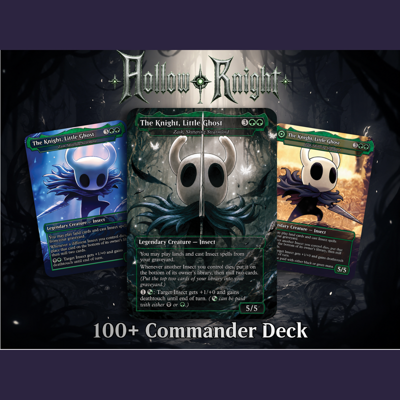Hollow Knight Inspired Commander Deck | 100-Card MTG Proxy EDH Set | MTGCard