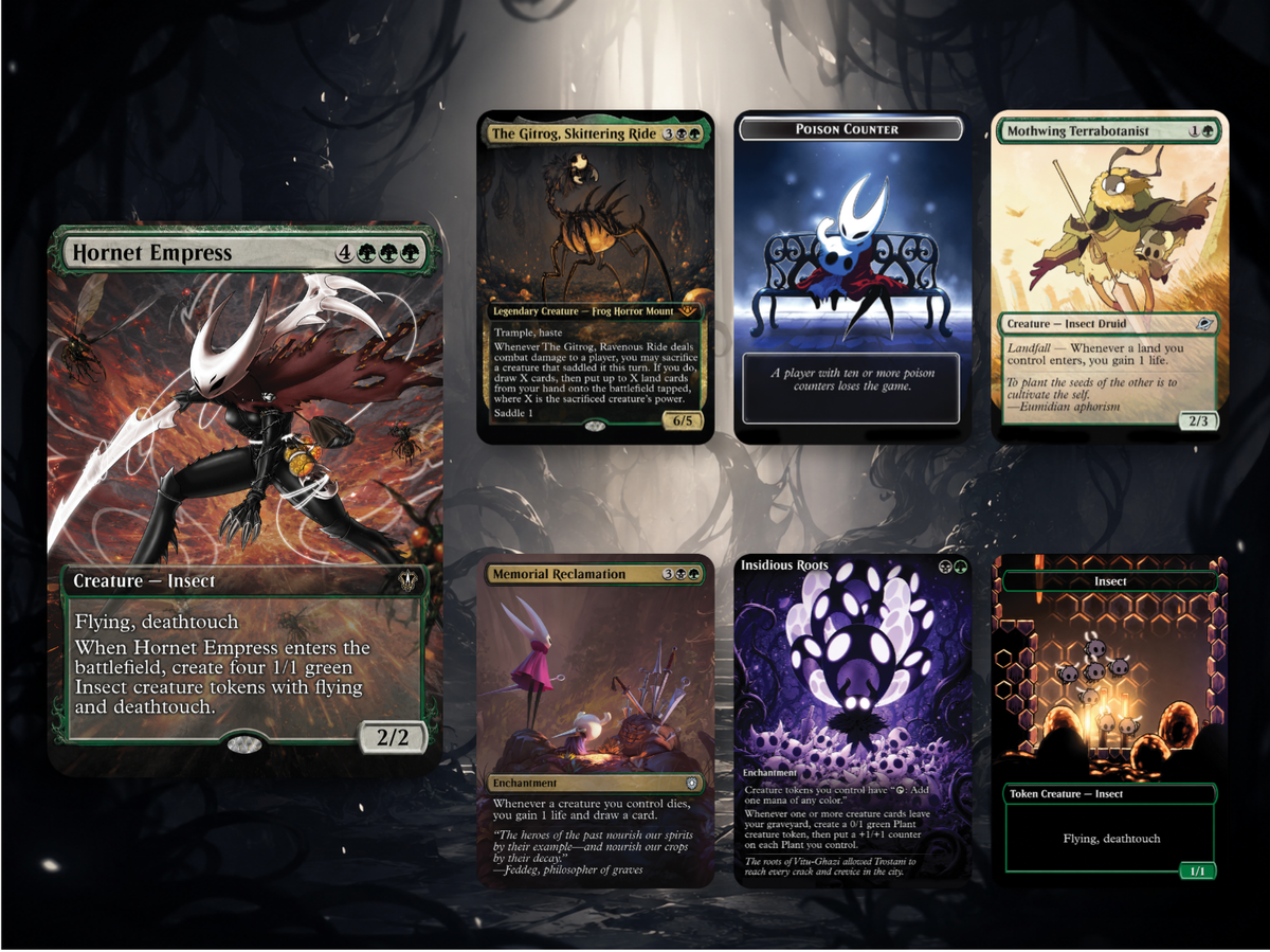 Hollow Knight Inspired Commander Deck | 100-Card MTG Proxy EDH Set | MTGCard