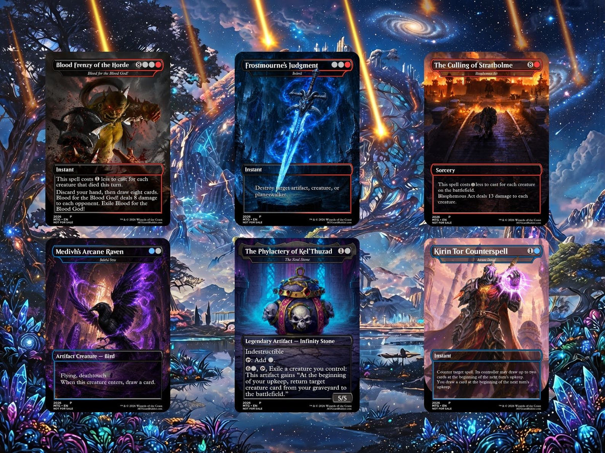 Redemption of Arthas Lich King Commander Deck | 106-Card | ProTCG