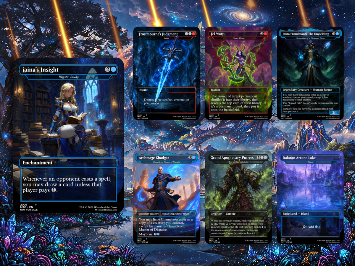 Redemption of Arthas Lich King Commander Deck | 106-Card | MTGCard