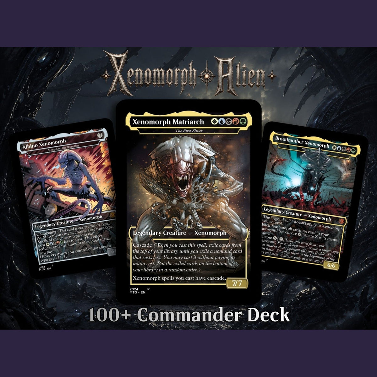 Xenomoth Alien Commander Deck – 113+ Cards | MTGCard