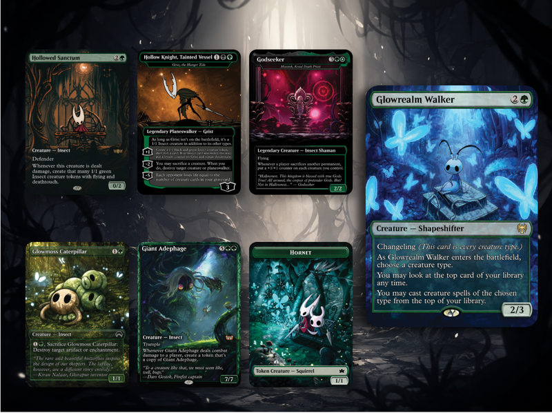 Hollow Knight Inspired Commander Deck | 100-Card MTG Proxy EDH Set | MTGCard