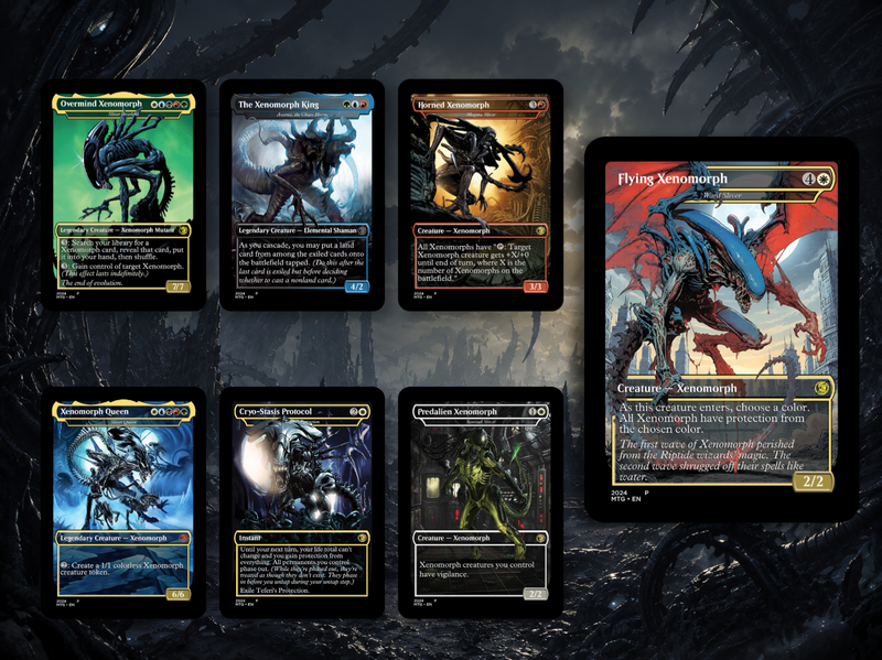 Xenomoth Alien Commander Deck – 113+ Cards | ProTCG