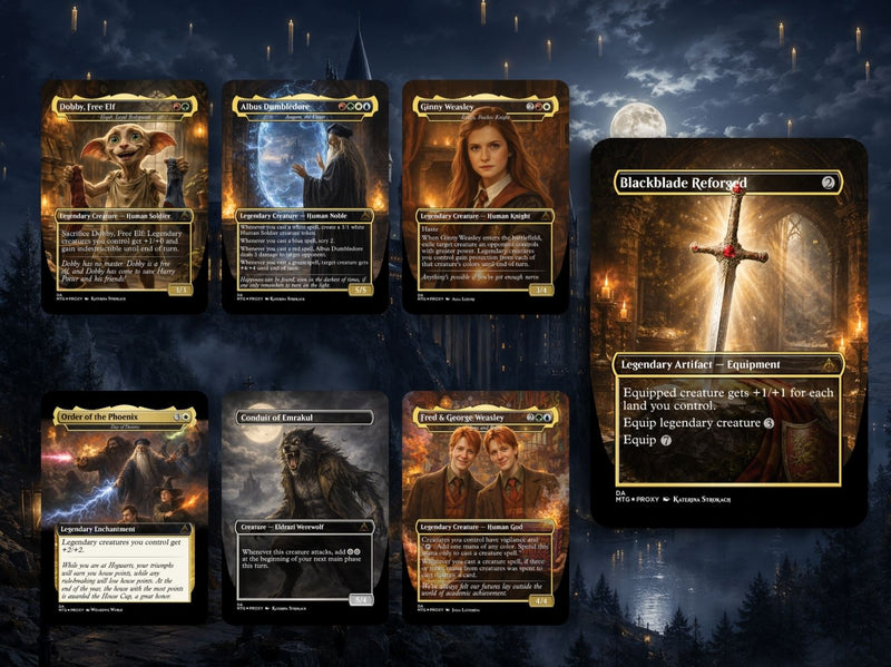 Dumbledore Light Magic Commander Deck | 108+ Cards | MTGCard