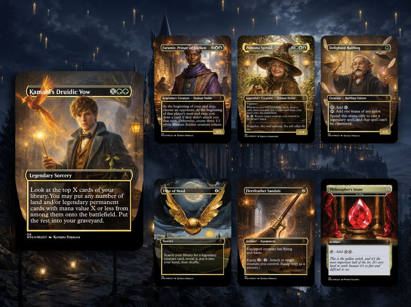 Dumbledore Light Magic Commander Deck | 108+ Cards | MTGCard