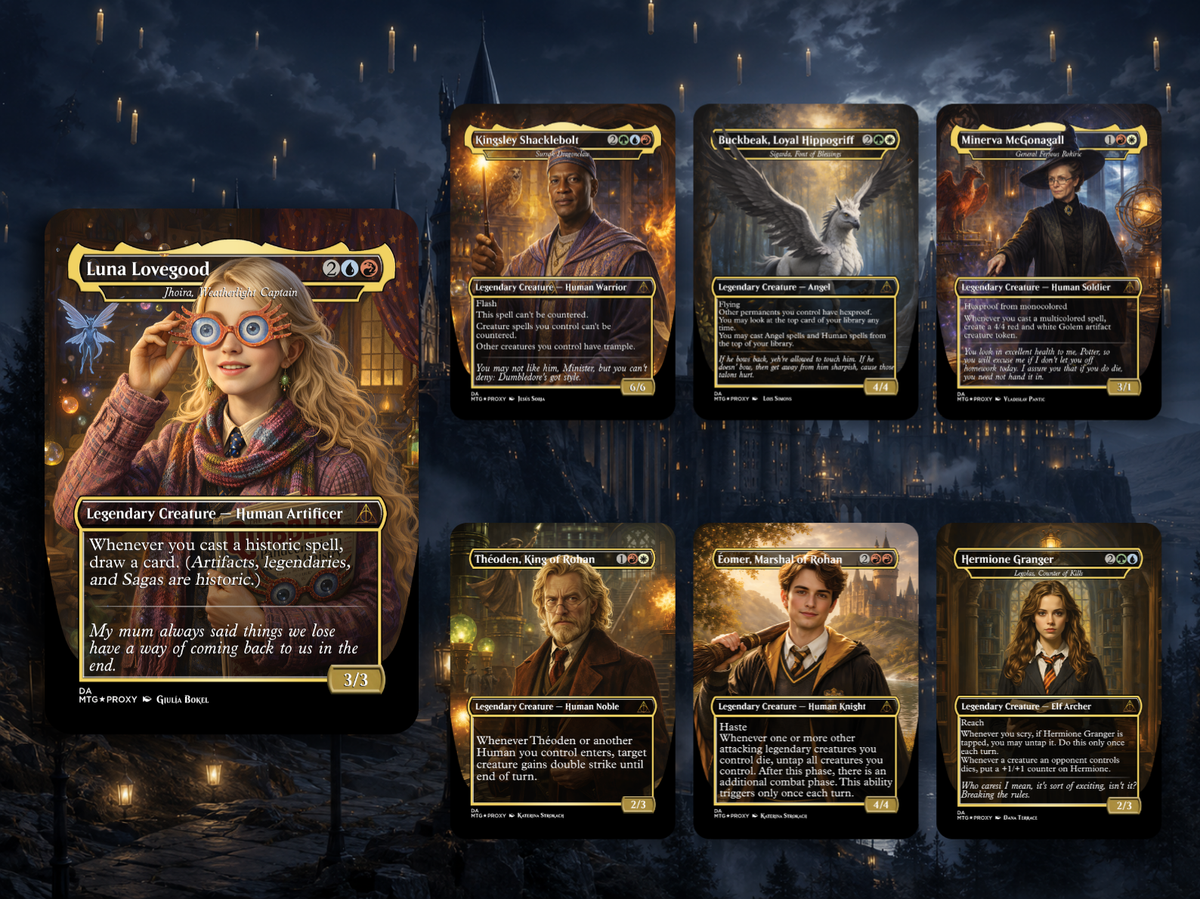 Dumbledore Light Magic Commander Deck | 108+ Cards | ProTCG