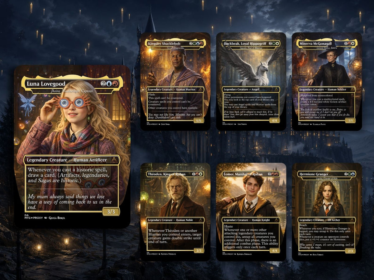 Dumbledore Light Magic Commander Deck | 108+ Cards | MTGCard