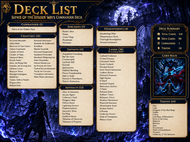 Solo Leveling Commander Deck V2 – 117+ Cards | MTGCard