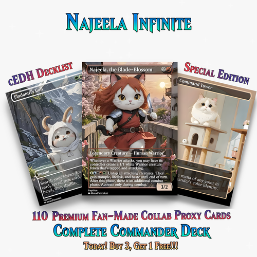 Najeela Infinite Combat Commander Deck | 110+ Cards | MTGCard