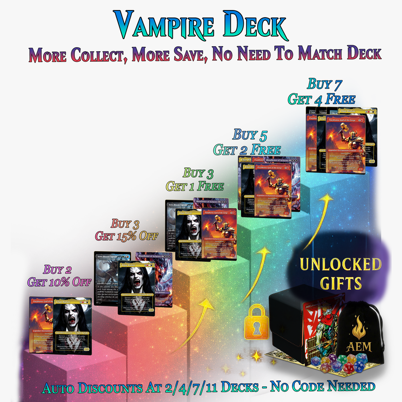 Vampire Commander Deck - 116+ Cards - MTGCard