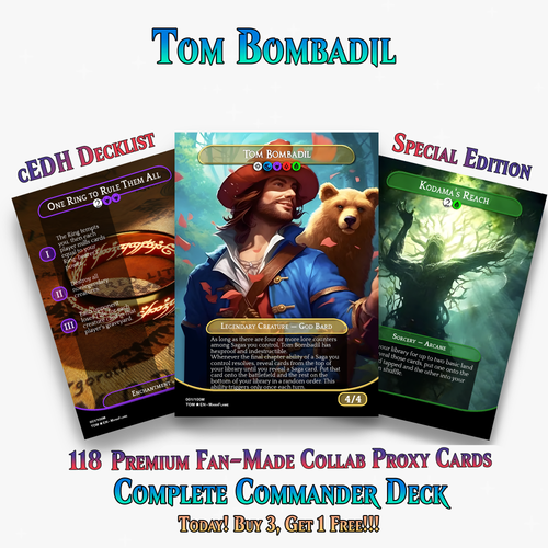 Tom Bombadil Sagas Commander Deck | 118+ Cards | MTGCard