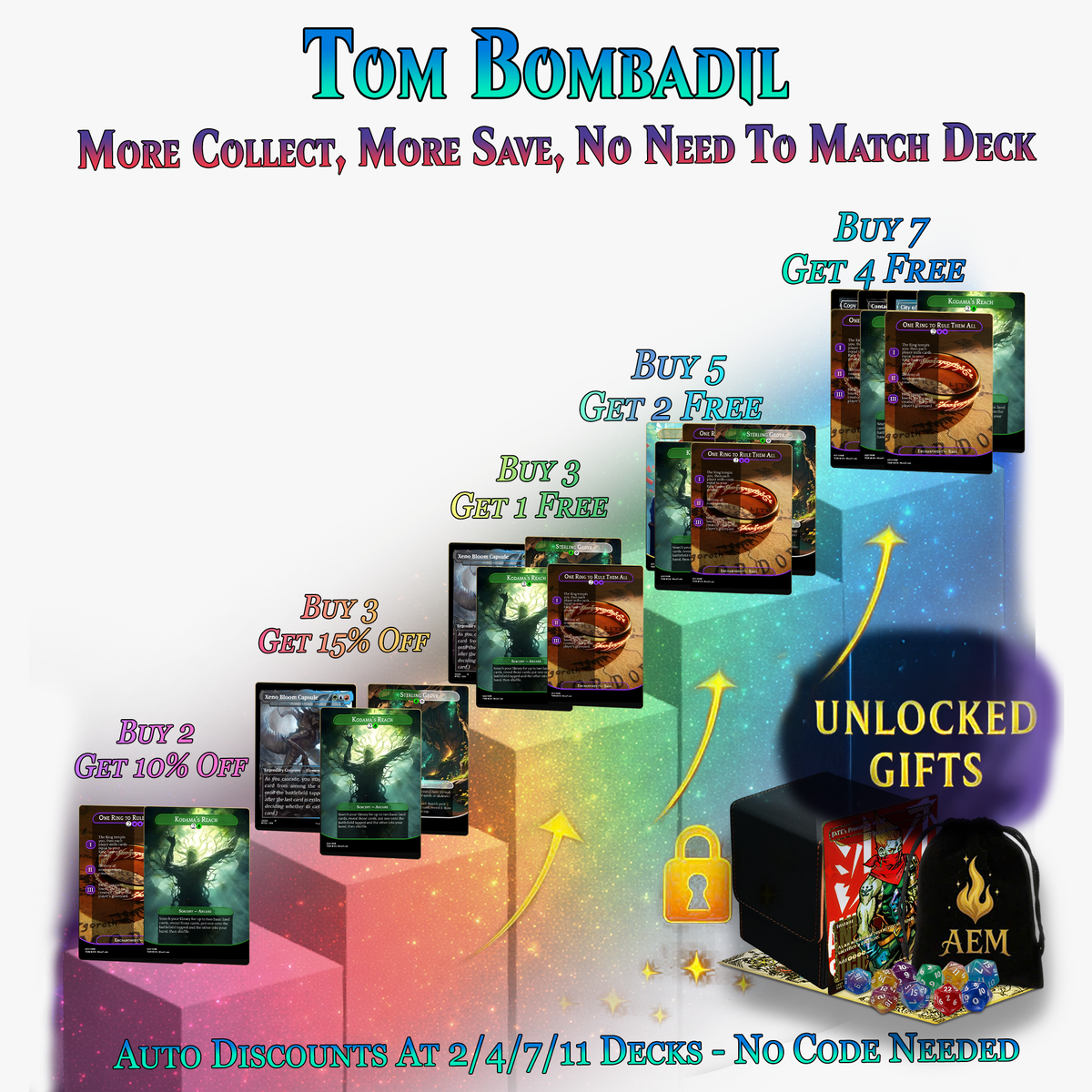 Tom Bombadil Sagas Commander Deck | 118+ Cards | ProTCG