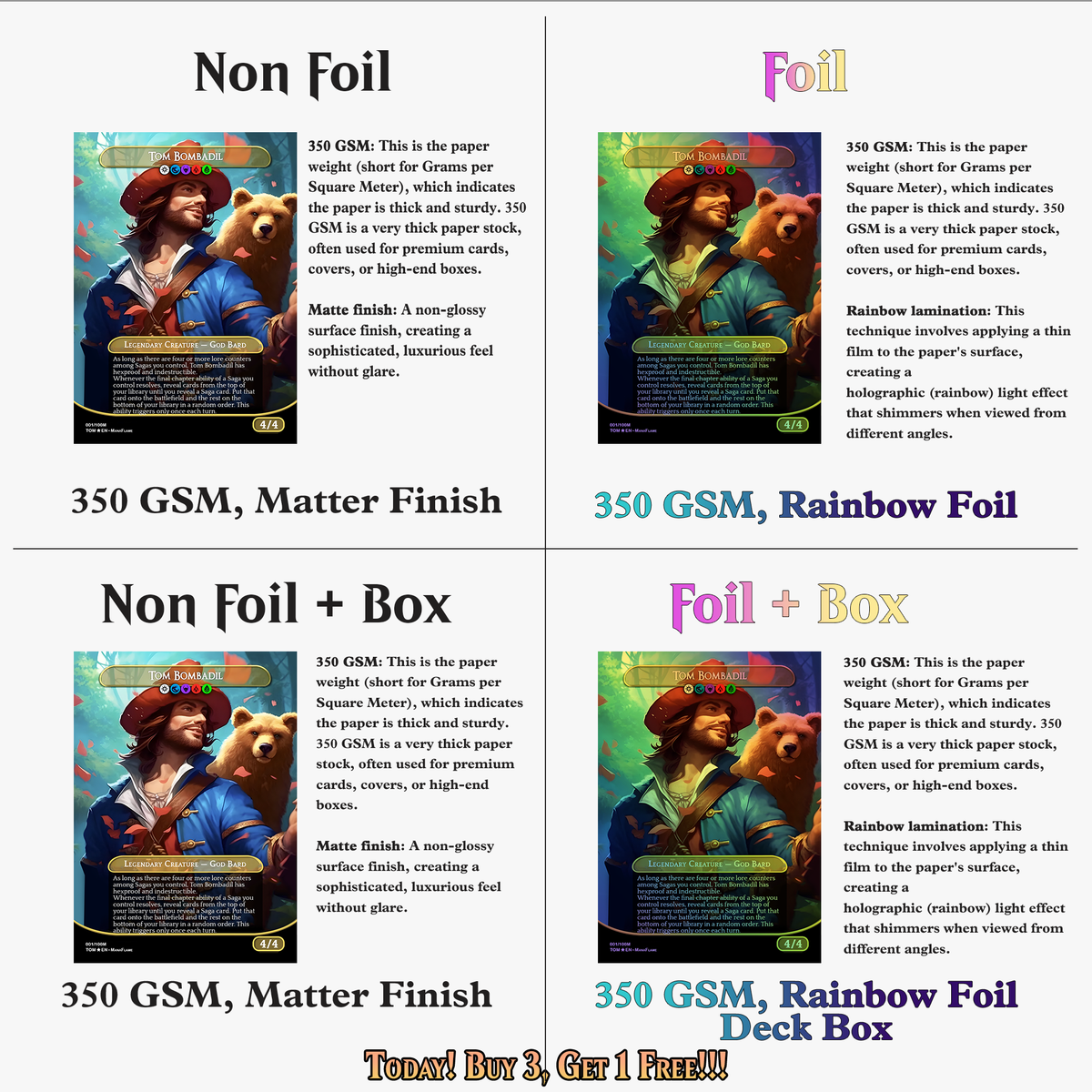 Tom Bombadil Sagas Commander Deck | 118+ Cards | ProTCG
