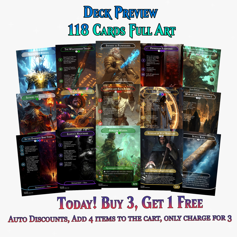Tom Bombadil Sagas Commander Deck | 118+ Cards | ProTCG
