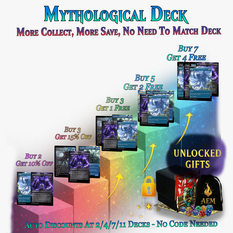 Mythological Creatures Commander Deck – 108+ Cards | MTGCard