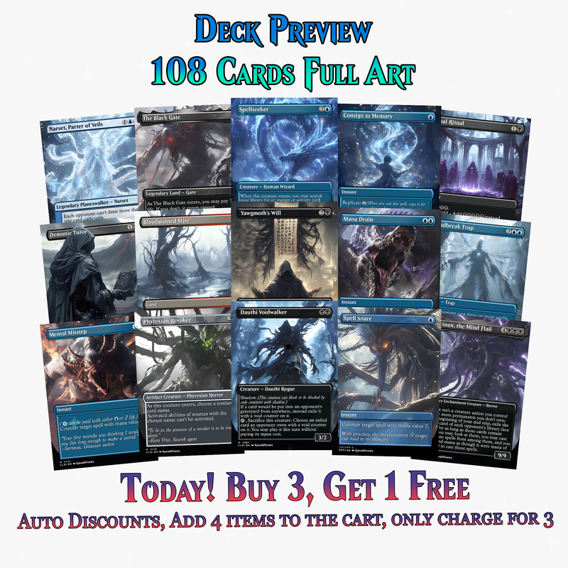 Mythological Creatures Commander Deck – 108+ Cards | ProTCG