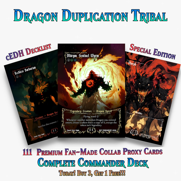 Dragon Duplication Tribal Commander Deck – 108+ Cards | ProTCG