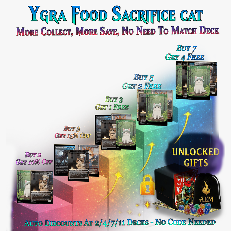 Ygra Food Cat Commander Deck – 109+ Cards | MTGCard