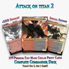 Walls Will Fall – An Attack on Titan EDH Commander Deck | ProTCG