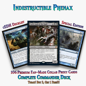Indestructible Phenax Commander Deck – 106+ Cards - ProTCG | ProTCG