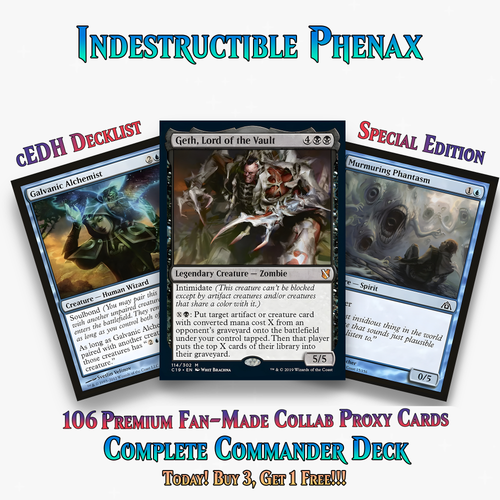 Indestructible Phenax Commander Deck – 106+ Cards - ProTCG | ProTCG