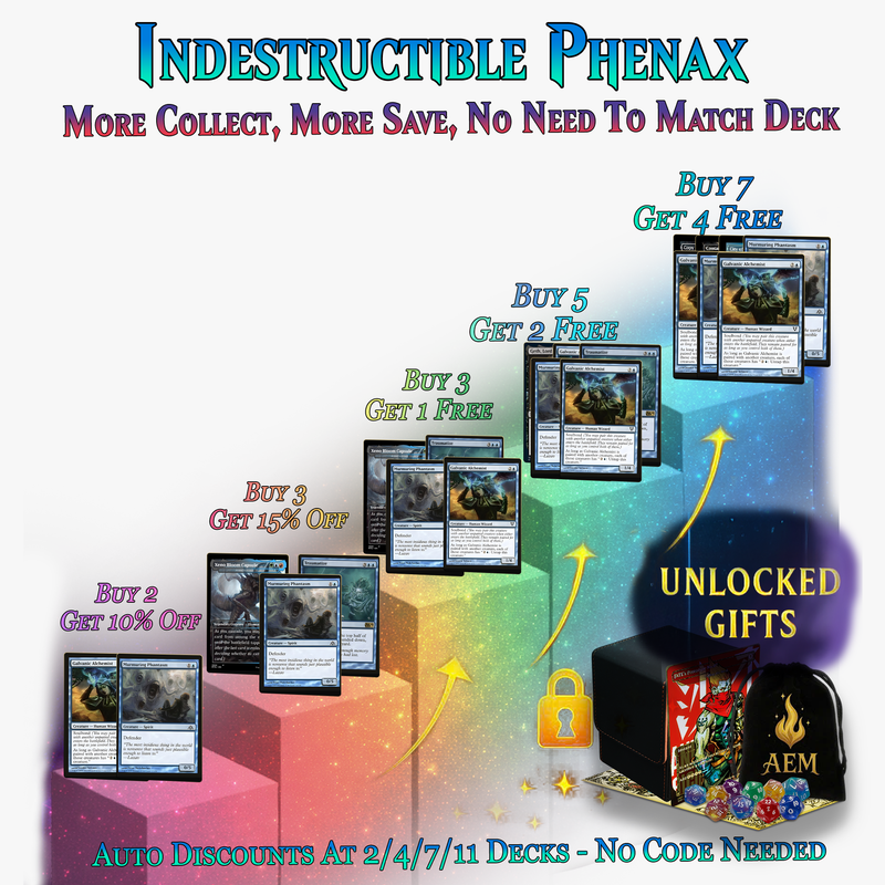 Indestructible Phenax Commander Deck – 106+ Cards - ProTCG | ProTCG
