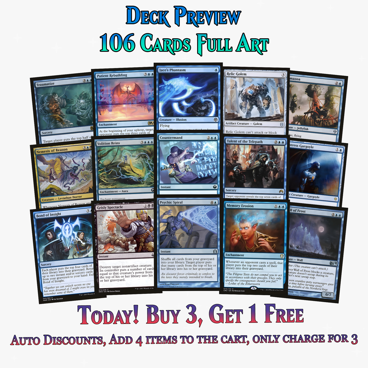 Indestructible Phenax Commander Deck – 106+ Cards - ProTCG | ProTCG