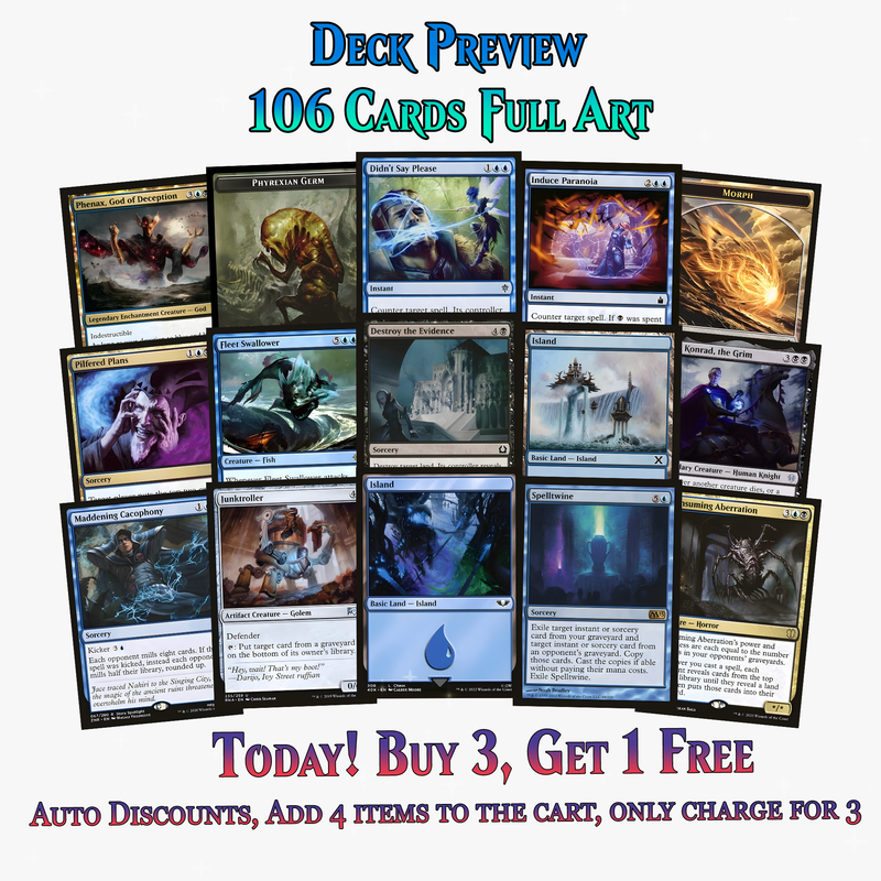 Indestructible Phenax Commander Deck – 106+ Cards - ProTCG | ProTCG
