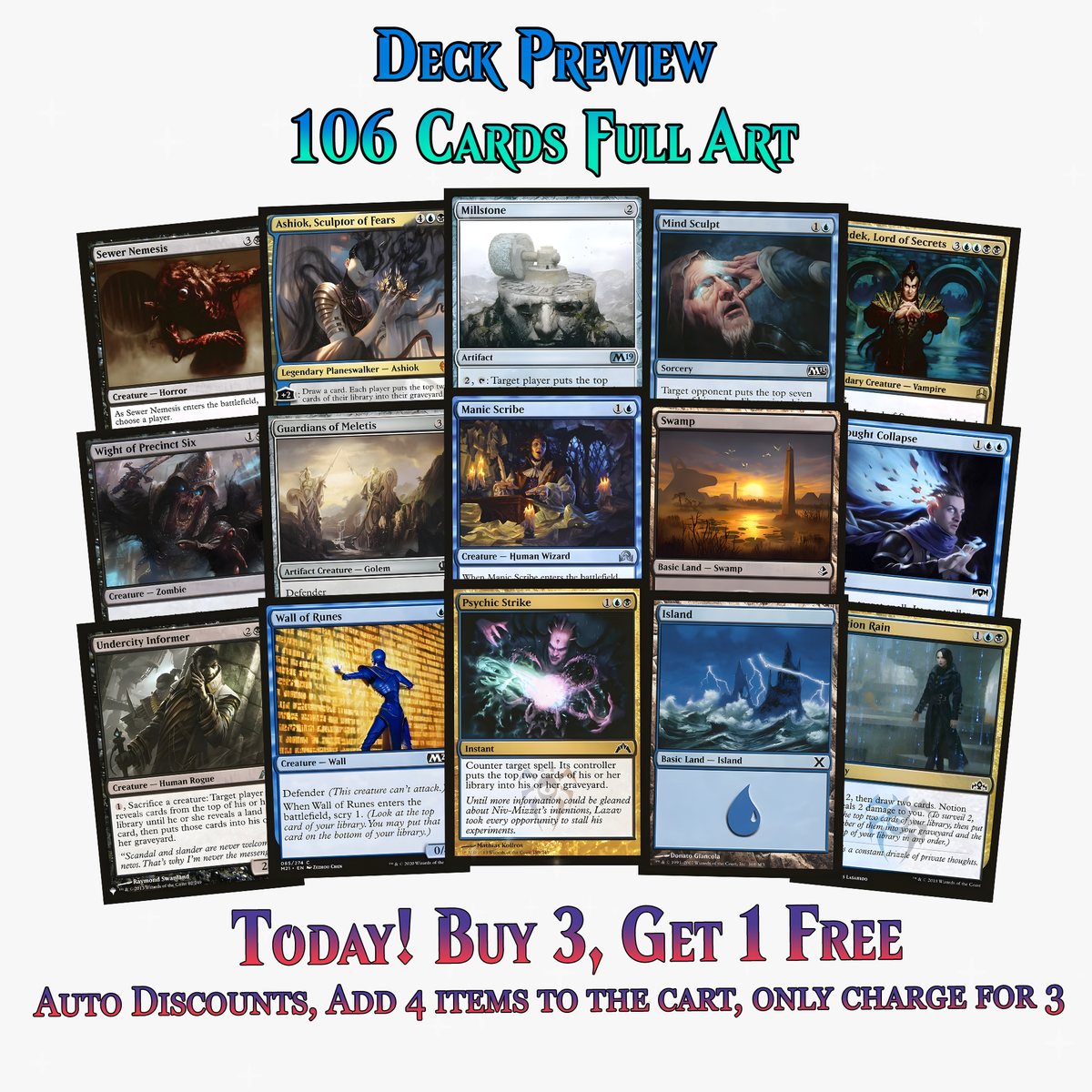 Indestructible Phenax Commander Deck – 106+ Cards - ProTCG | ProTCG
