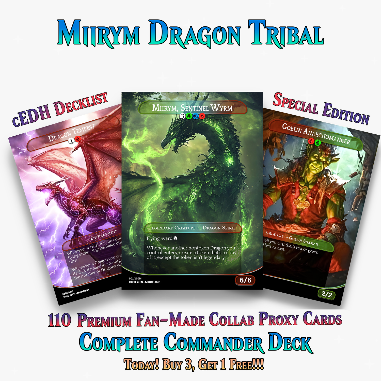 Miirym Dragon Tribal Commander Deck – 110+ Cards | ProTCG