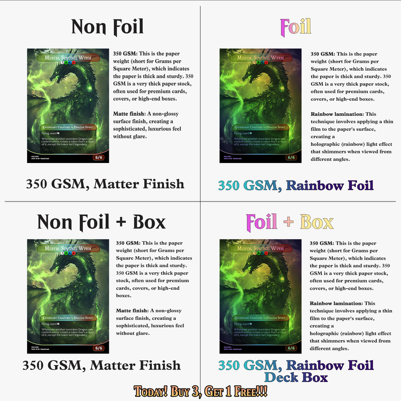 Miirym Dragon Tribal Commander Deck – 110+ Cards | MTGCard