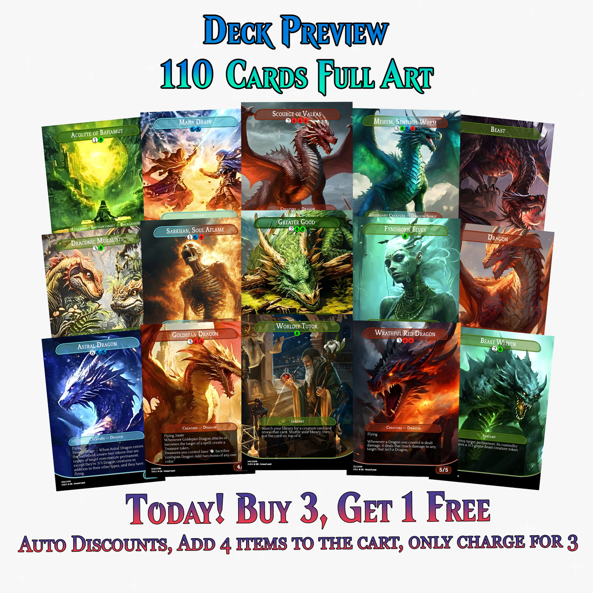 Miirym Dragon Tribal Commander Deck – 110+ Cards | ProTCG