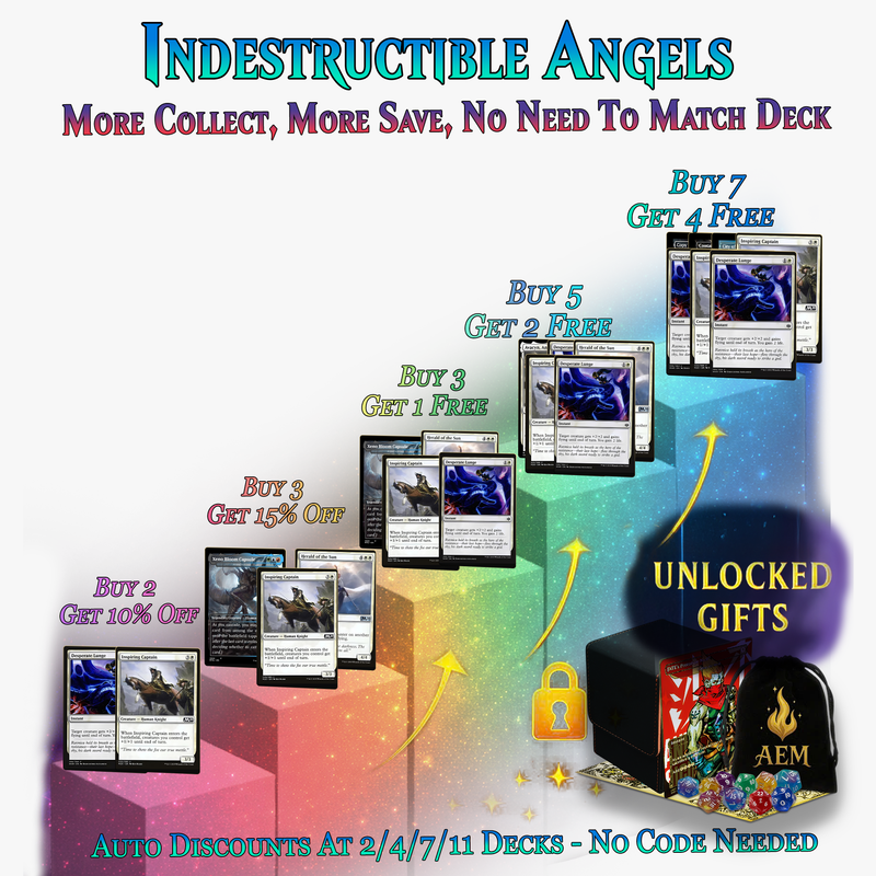 Indestructible Angels Commander Deck – 100+ Cards - ProTCG | ProTCG