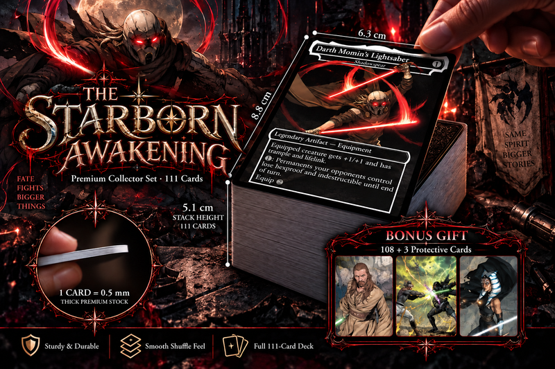 JEDI AWAKENED – STAR WARS-THEMED COMMANDER DECK | 100-PIECE | MTGCard [mockai LK-213 sha:b662b053]