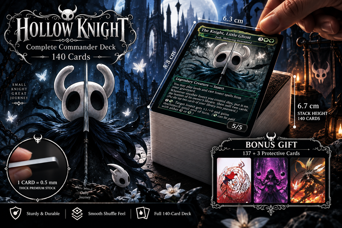 Hollow Knight Inspired Commander Deck | 100-Card MTG Proxy EDH Set | MTGCard [mockai LK-223 sha:34ee6089]