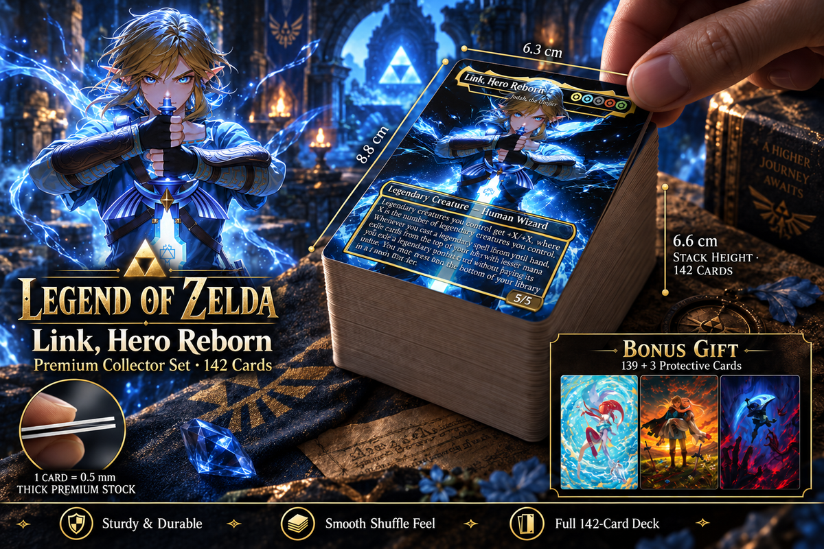 Legend of Zelda Inspired | 138-Card MTG Proxy EDH Set | Hyrule Legendary Heroes Deck | MTGCard [mockai LK-231 sha:78a5396c]