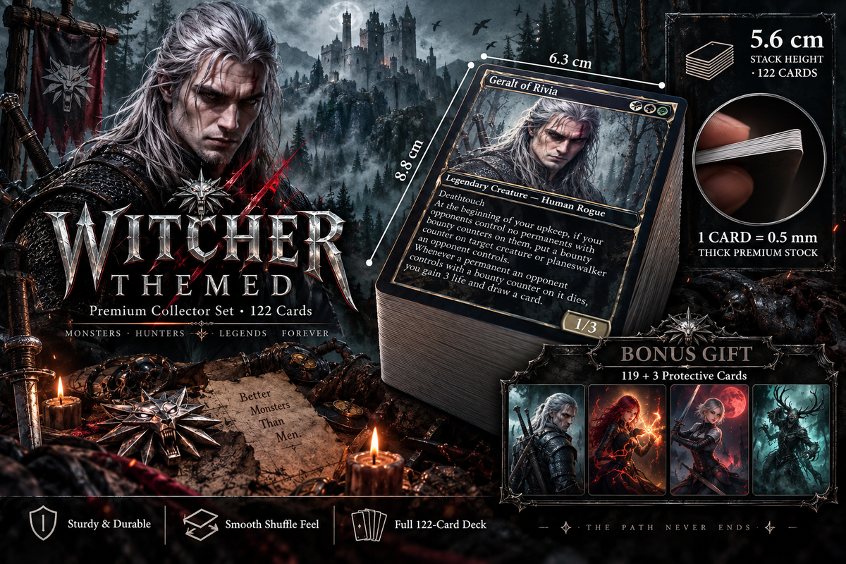 Witcher Themed Commander Deck - 117+ Cards | MTGCard [mockai LK-24 sha:8a94c8c5]