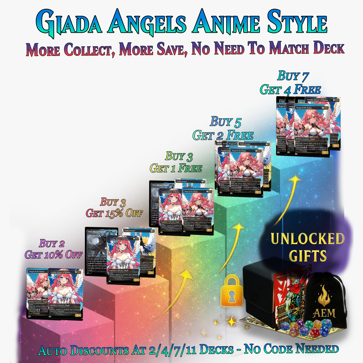 Giada Angels Commander Deck - 122+ Cards | ProTCG