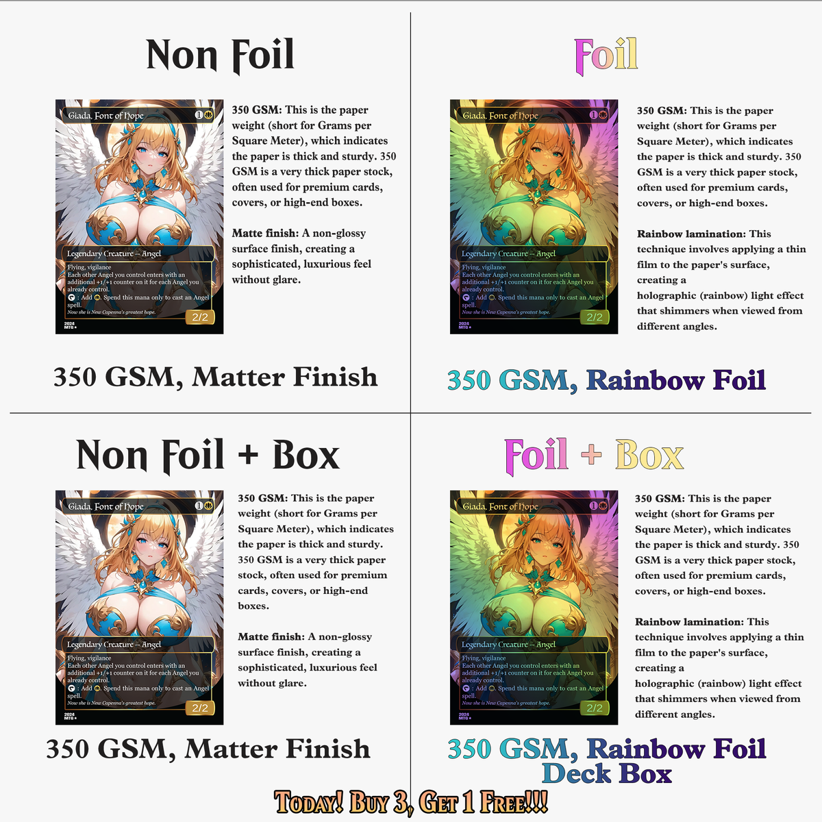 Giada Angels Commander Deck - 122+ Cards | ProTCG