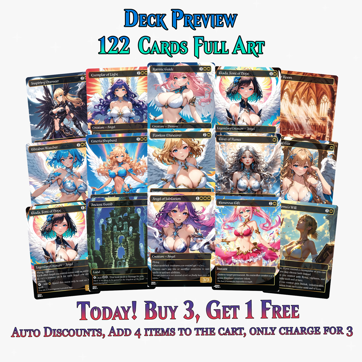 Giada Angels Commander Deck - 122+ Cards | ProTCG