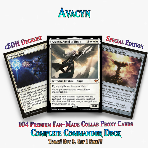 Avacyn Themed Commander Deck | 104+ Cards | MTGCard