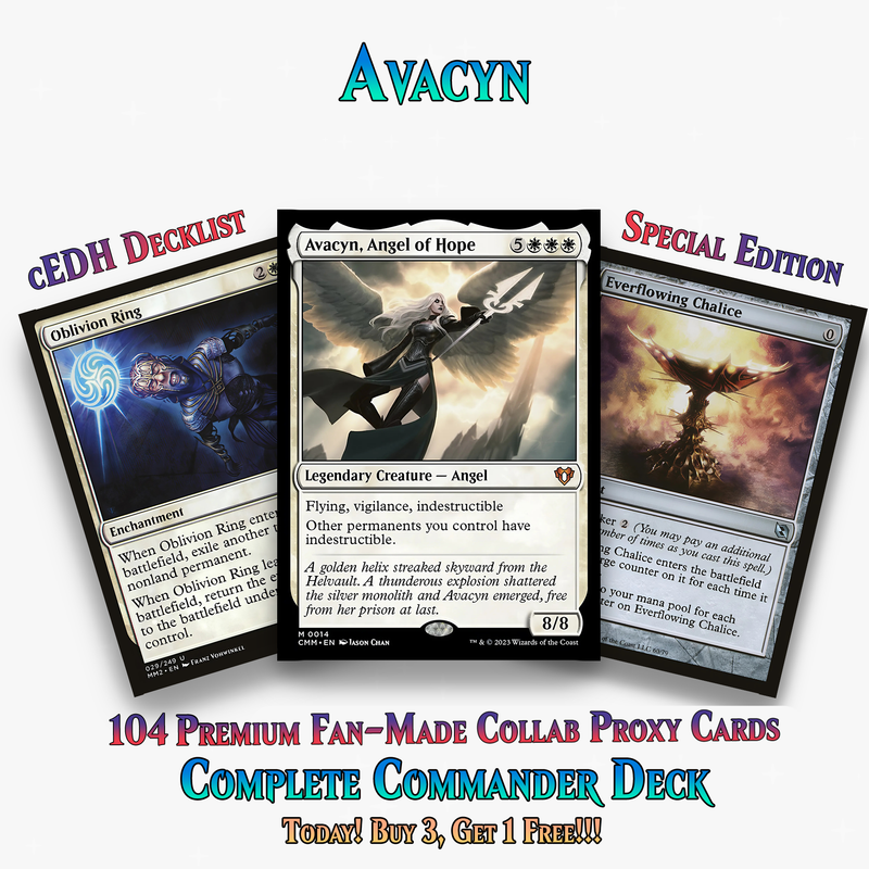 Avacyn Themed Commander Deck | 104+ Cards | MTGCard
